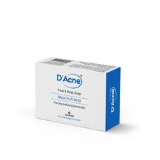D  Acne Face and Body Soap with Salicylic Acid for Oily Skin 75g fast ship 2pcs