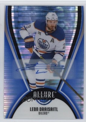 2025-26 Upper Deck Allure Blue Line Auto /35 Leon Draisaitl #33 Auto 7de