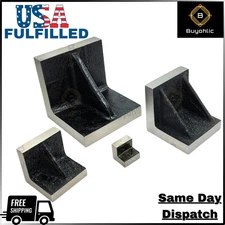 Stress Relieved Cast Iron Solid Webbed Angle Plate-USA FULFILLED