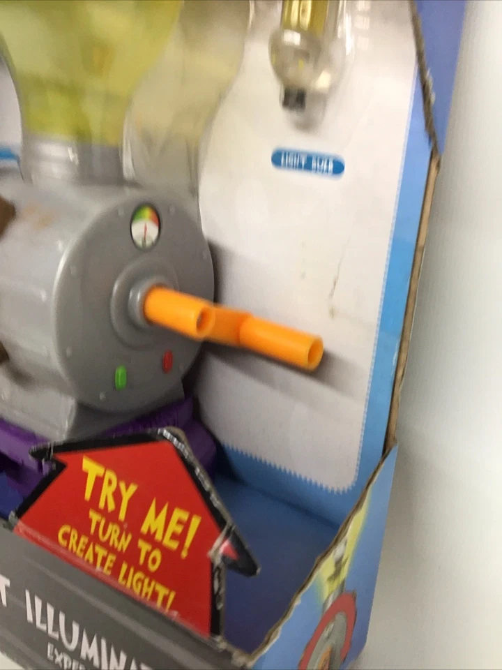 Nuevo de Lote Antiguo Brasher Science STEAM Tecnología Iluminador de Luz Experimento Juego Mattel Foto 3 de 4