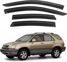 IG Window Visor for Lexus RX300 1999-2003, Rain 1999-2003 RX Series, Blac