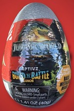 Jurassic World Rebirth Captiv Build  N  Battle Mystery Dino Eggs - Lot Of 12 