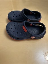Crocs Baby Toddler Shoes C 9 Navy Blue Slip On Water Clogs