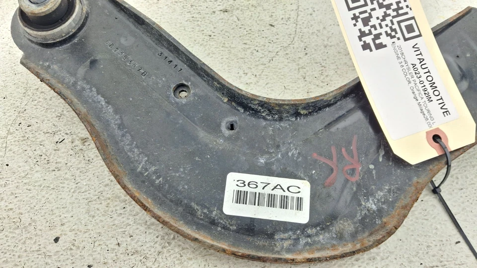 Brazo de control trasero derecho Chrysler Pacifica 2017-2020 horquilla superior OEM Foto 2 de 4