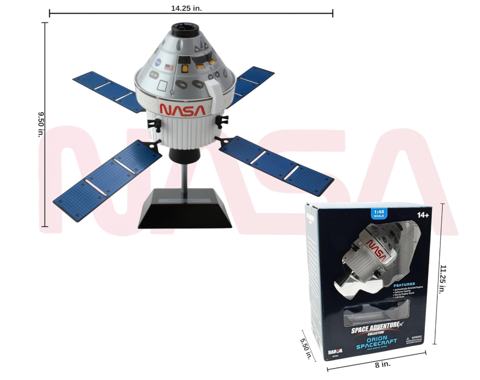 Space Adventure Orion Satellite Model Kit 1/48 Scale Detailed