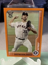 2021 Topps Big League - Veterans & Rookies Justin Verlander #75 Orange