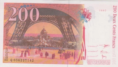 200 FRANCS EIFFEL 1997 NEUF - Photo 1/2