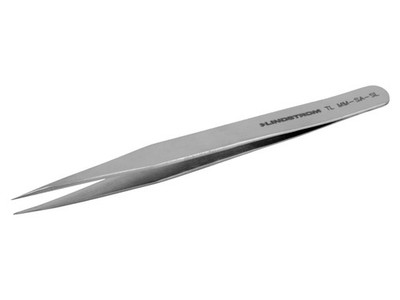 Lindstrom MM-SA-SL - Stainless Steel Precision Economy Tweezers, Style MM with