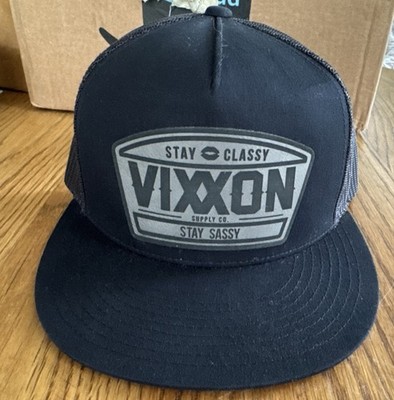  Vixxon Snapback Hat Black Stay Classy Stay Sassy (Dixxon Flannel Brand) 
