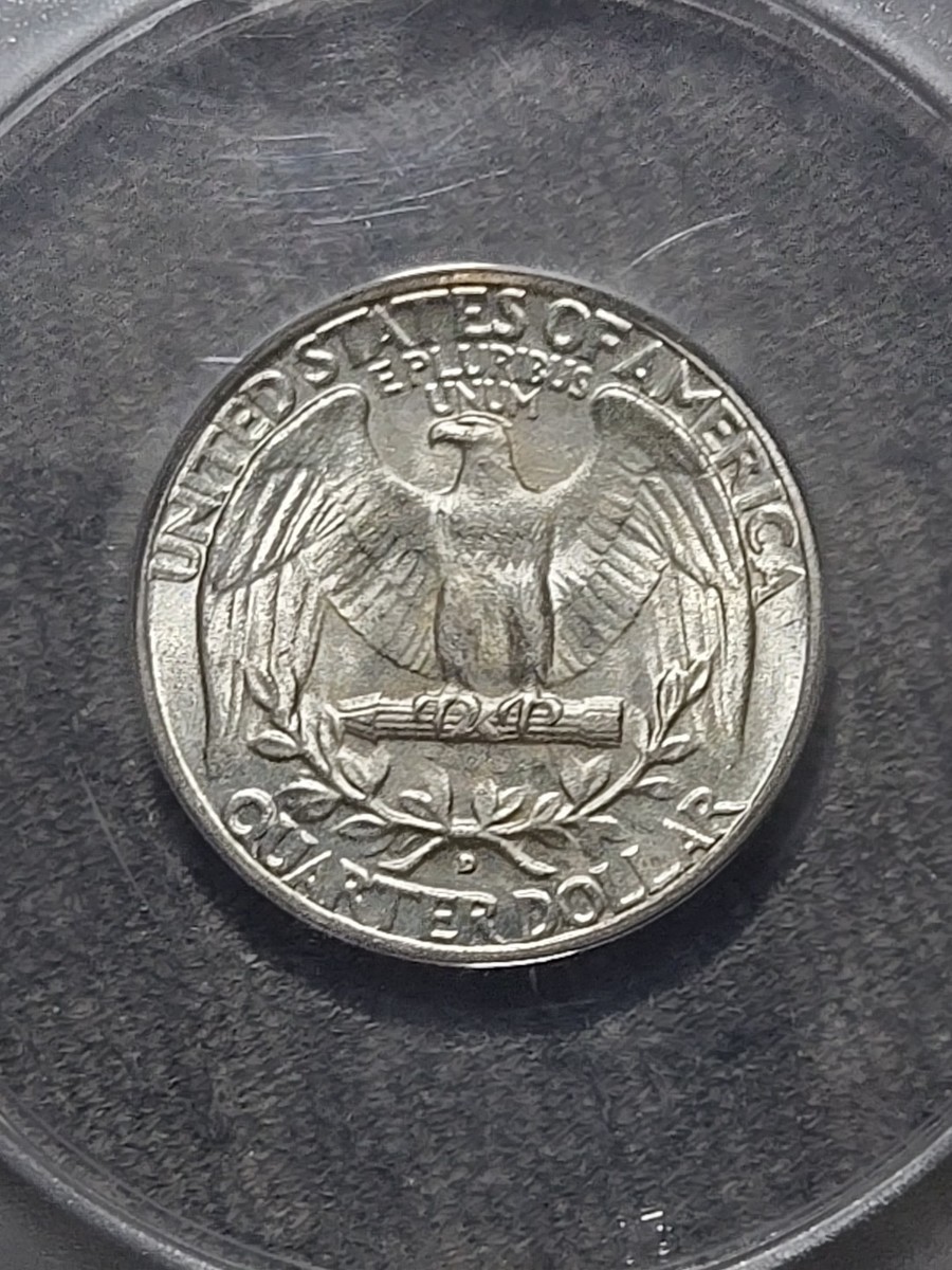 1937-D Washington Silver Quarter MS63 ANACS | eBay