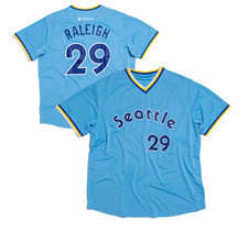 Seattle 2026 Cal Raleigh V Neck Jersey Baseball All Size Remake