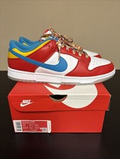 Size 12 - Nike Dunk Low QS LeBron James Fruity Pebbles DH8009 600