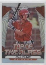 2020 Panini Prizm Top of the Class Silver Prizm Will Wilson #TOC-15 09rv
