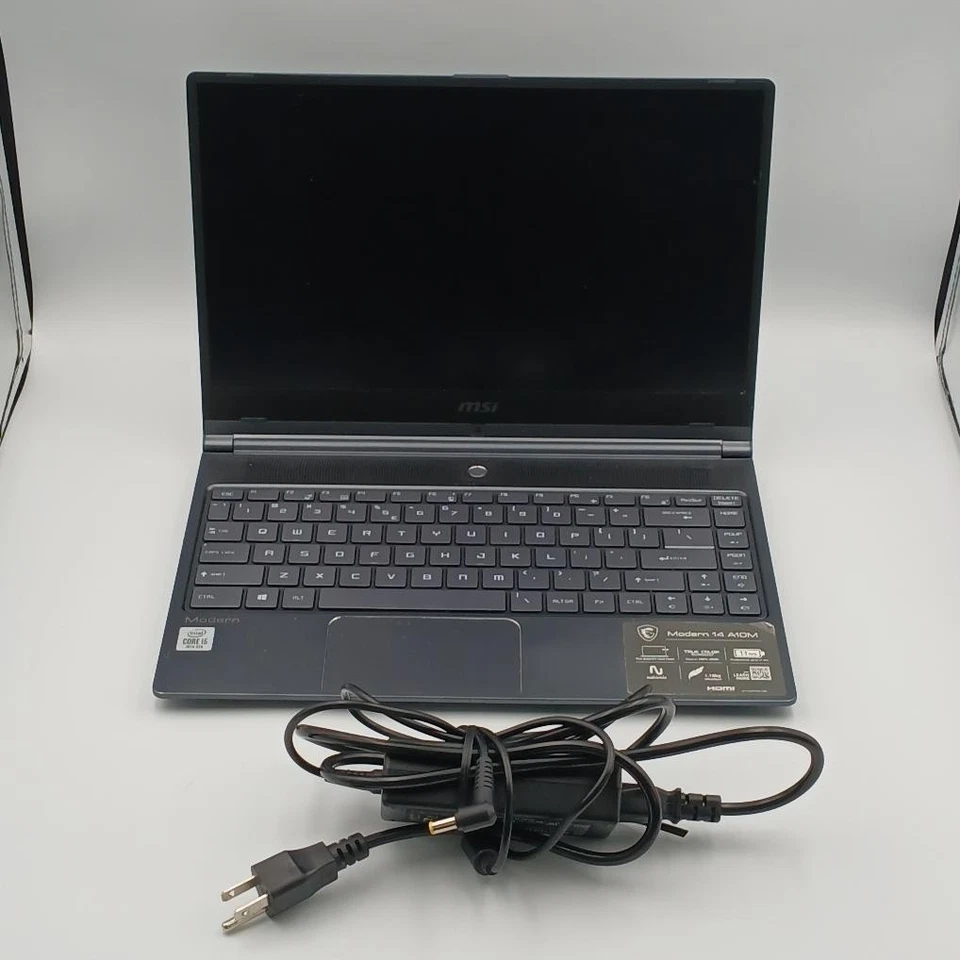 Portátil MSI Modern 14 14-A10M i5-10210U 10ª Generación 14" Pantalla 2K 60Hz 8 (CP4008035) Foto 2 de 4