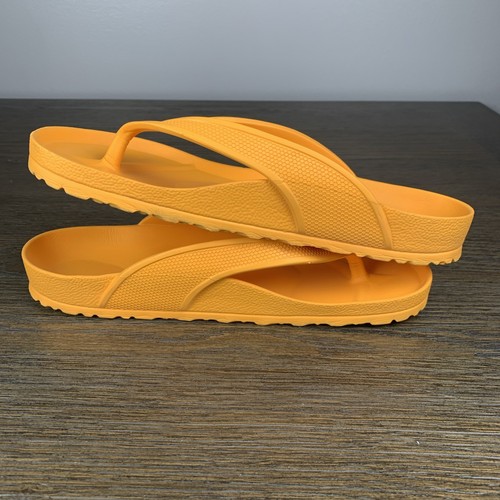 Sandalias Birkenstock Para Hombres EU 42/9 - 9.5 Honolulu EVA Zinnia Naranja - Imagen 6 de 11