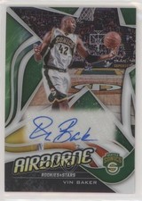 2019-20 Panini Chronicles Airborne Signatures Silver Vin Baker #AB-VIN Auto 1s6