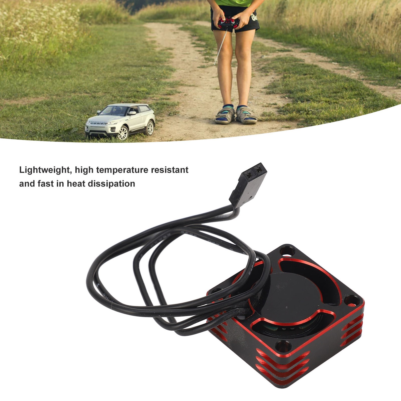 RC Car Motor Cooling Fan Aluminium Alloy 25x25mm Brushless ESC High Speed Heat