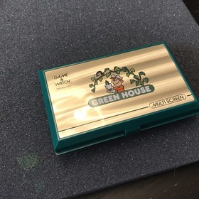 Nintendo Game And Watch Green House Multi Screen GH-54 Excellent Condition Box