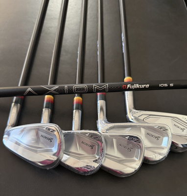 ihika　0207 NEW Custom 2025 Srixon ZXi7 Iron Set 5-PW with Fujikura Axiom 105S