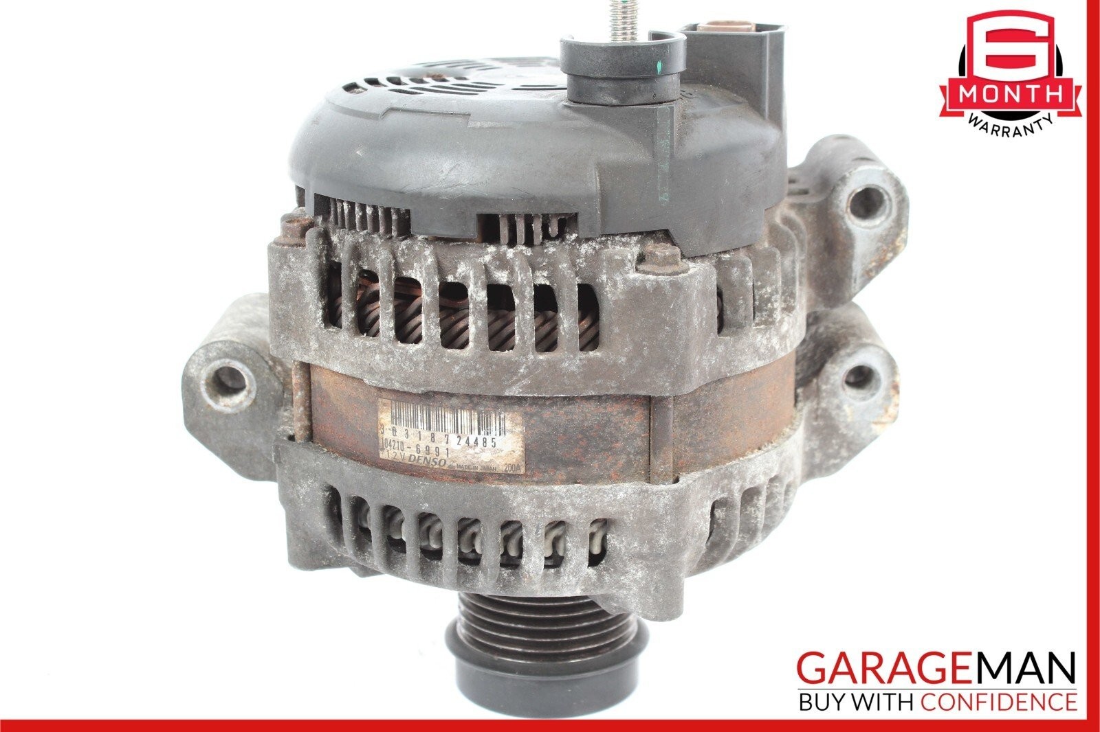 14-19 Maserati Ghibli 3.0L Engine Motor Alternator Generator 200 Amp OEM