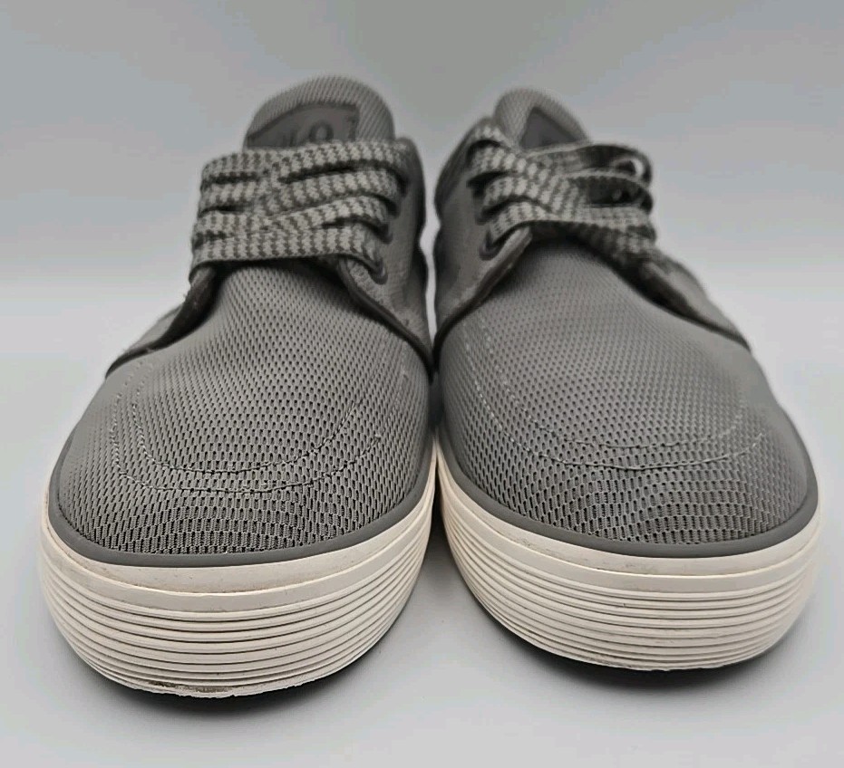 PONY POLO RALPH LAUREN Faxon scarpe basse stringate tessuto rete sport scamosciate uomo 9 5D