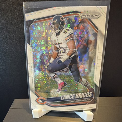 #ad #ad 2023 Panini Prizm Lance Briggs White Disco Prizm Insert Chicago Bears NFL #257 $1.16