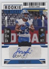 2024 Panini Contenders Rookie Ticket Hobby Sione Vaki #285 Auto 1e1b