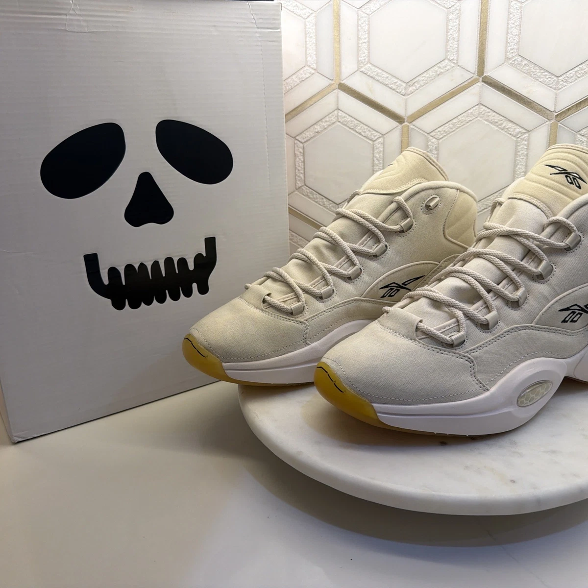 Reebok Question Mid Boktober for Sale | Authenticity Guaranteed | eBay