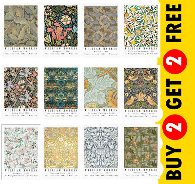 WILLIAM MORRIS Kunstdrucke Wandbilder über dem Bett Haus Jugendstil Wanddeko