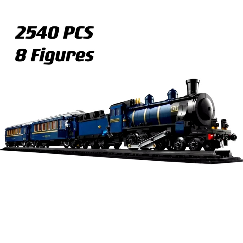Build Blocks IDEAS - The Orient Express Train | 2540pcs (21344) ABS Plastic Kit