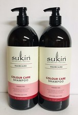 Image of 2 Bottles Sukin Natural Haircare ~ Colour Care Shampoo w/ Quinoa 33.8 fl oz Each