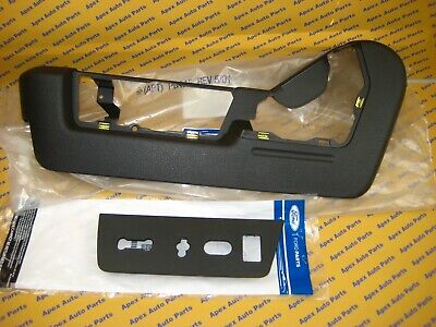 Ford F150 Drivers Seat Side Plastic Bezels & Switch Holder OEM 
