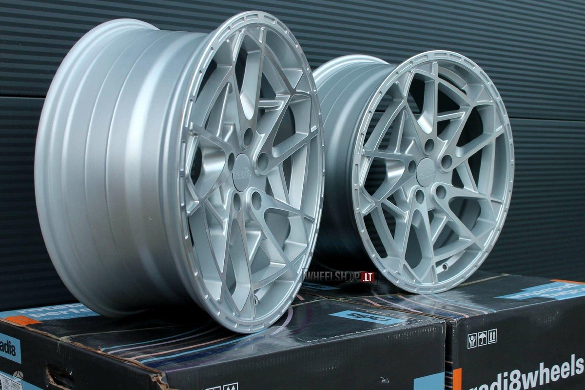 RADI8 R8hs9 R18 5x112 4x18 inch alloy wheels Silver Machined RADI8 R8hs9 R18 5x112 4x18 inch alloy wheels Silver Machined