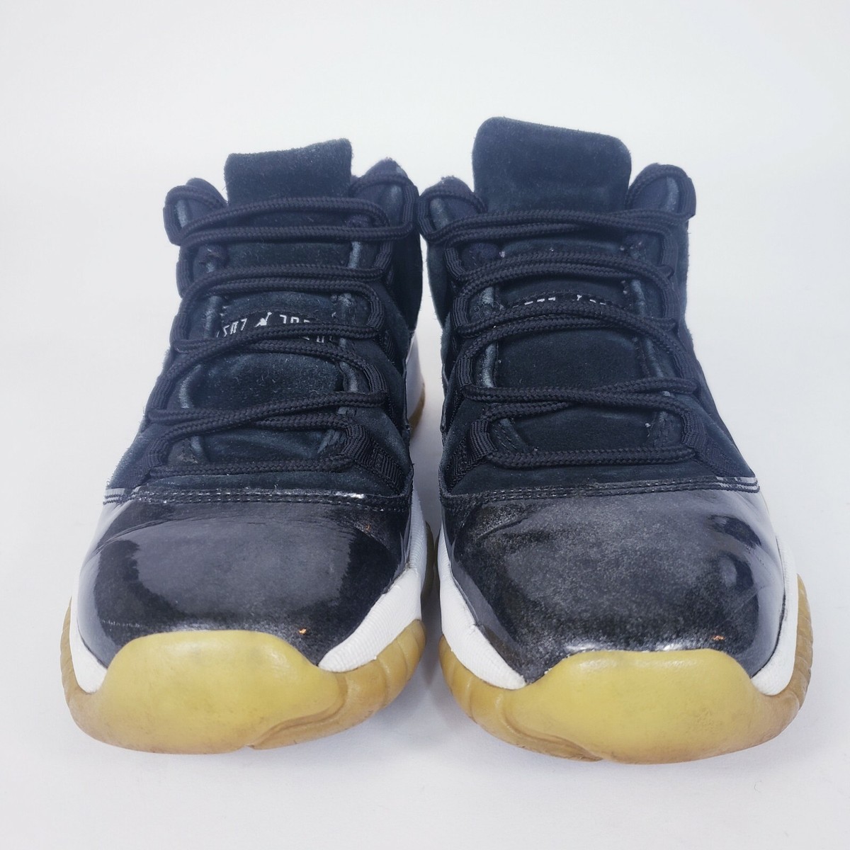 Nike Air Jordan 11 XI Retro Low GS Barons 528896-010 Shoes Sz