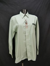 Rozmiar M Koszula ludowa Martex Poliester zielona z haftem turystycznym Koszula ludowa TH1710