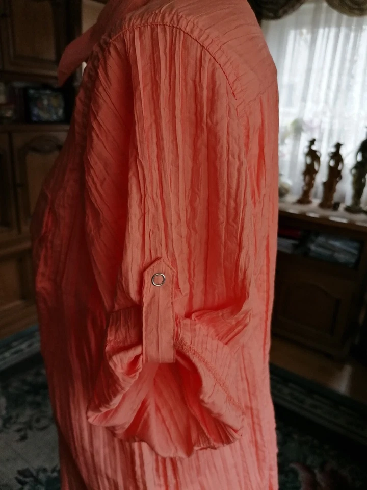 Bluse "Canda" Gr. 40 Orange - Bild 4 von 4