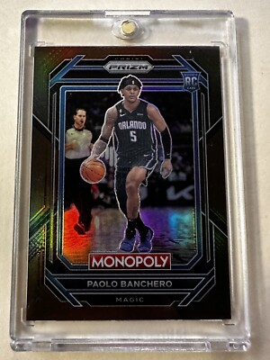 2022-23 Panini Monopoly Prizm Paolo Banchero Brown Prizm Rookie RC