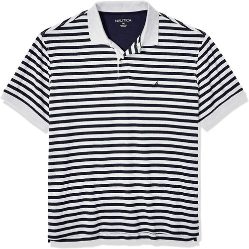 Cotton Soft Short Sleeve Stripe Polo 