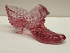 Vintage FENTON PINT HOBNAIL GLASS SHOE BOOT