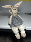Lovely Lace Skirt Rabbit Plush 16.5"H