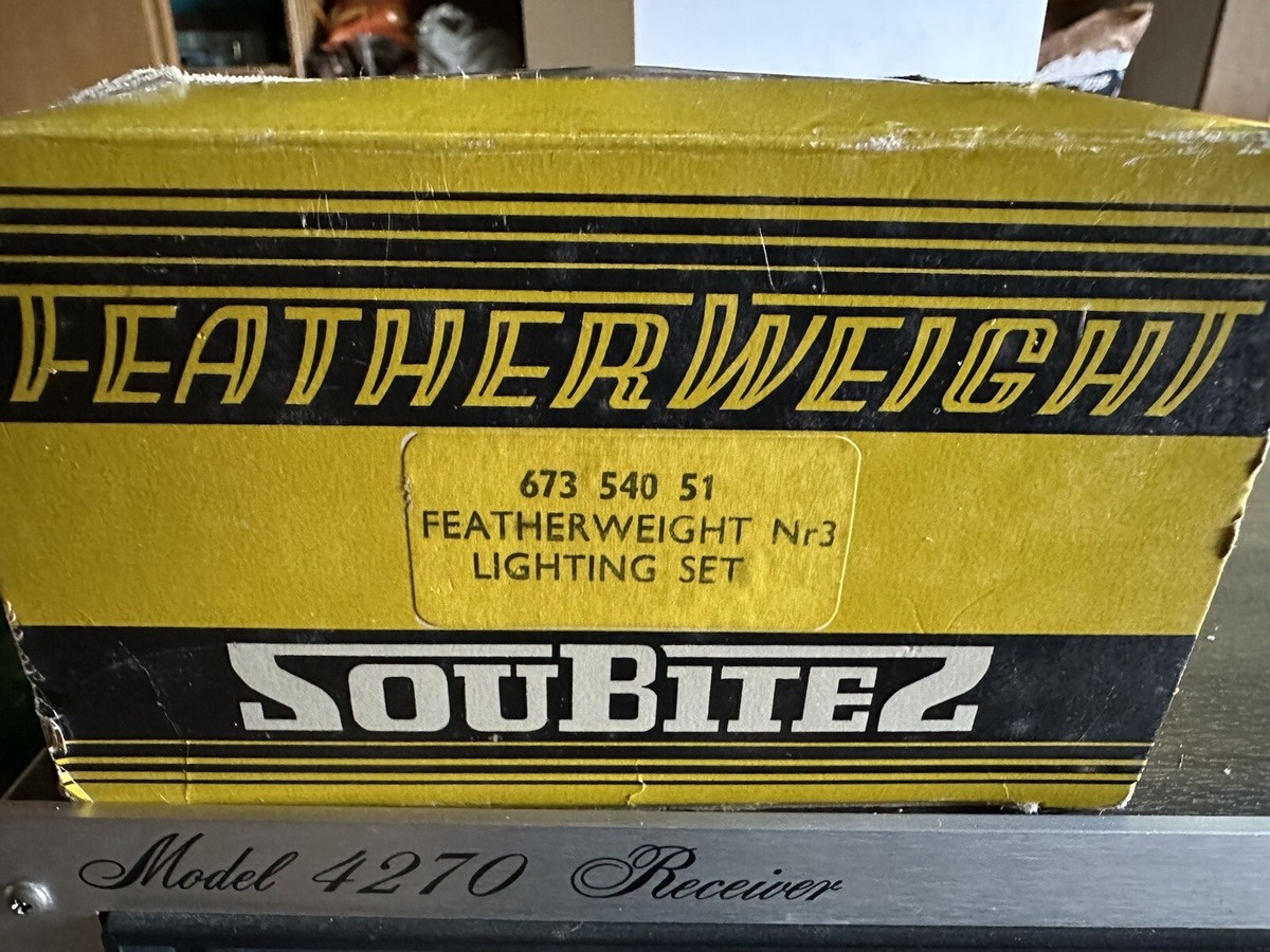NEW Soubitez Featherweight Nr3 Bicycle Generator Light Set 673 540