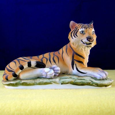 Lefton China ~ TIGER ~ ~ Hand Painted Porcelain ~ KW 6761 | eBay