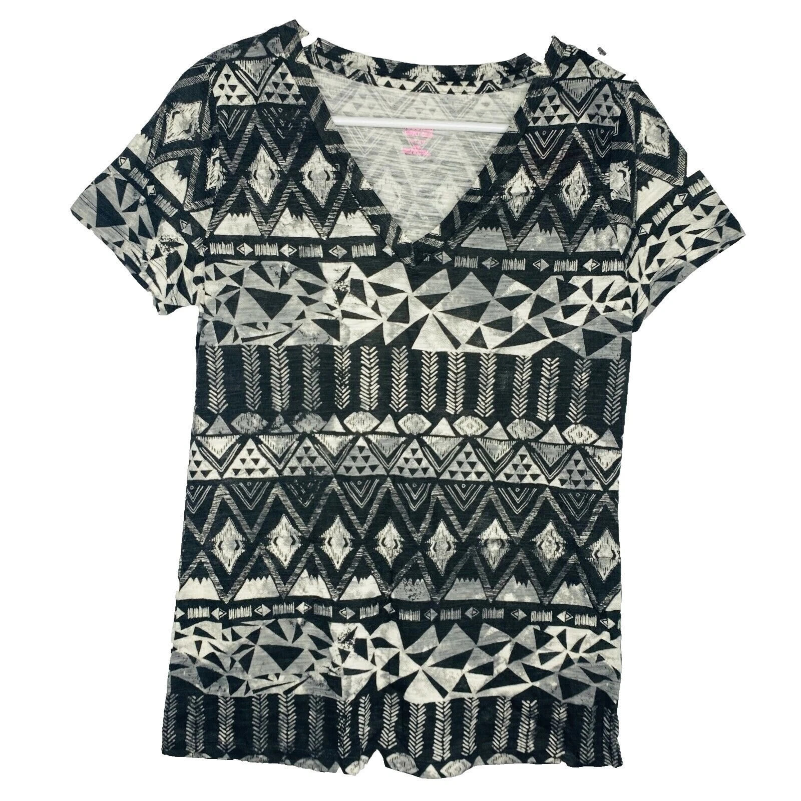 Camisetas geométrico Mossimo algodón para mujeres