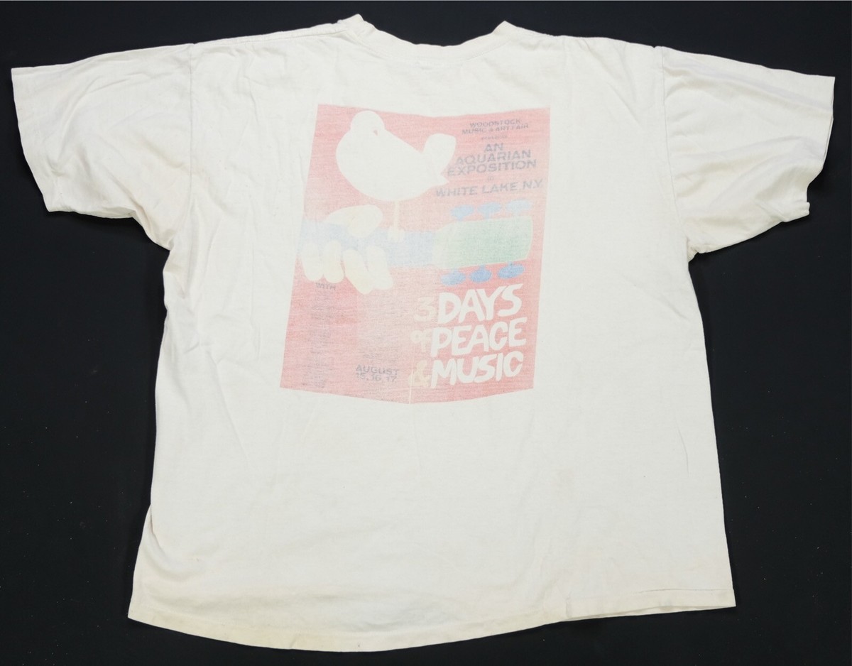 Rare Vintage Woodstock 3 Days of Peace & Music Aquarian Exposition 