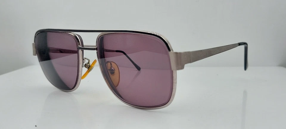 Gafas de sol vintage Gunmetal Pilot SOLO MARCOS Corea Foto 2 de 4