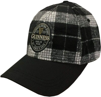 Traditional Craft Men's Tweed Cap Woven Patch Baseball Cap Grey