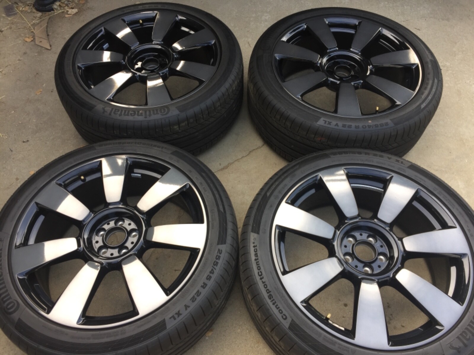 22" BRND NEW OEM FACTORY ORIGINAL ROLLS ROYCE PHANTOM VIII CULLINAN WHEELS TIRES
