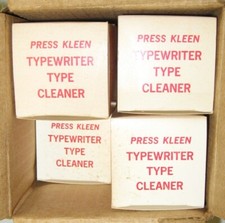 1 (ONE) Vintage Press Kleen Bud Plastic Putty Typewriter Type Cleaner thumbnail