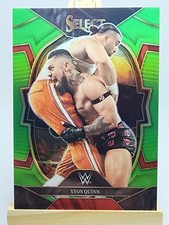 Xyon Quinn 2023 Panini Select WWE Neon Green Prizms #6 /75