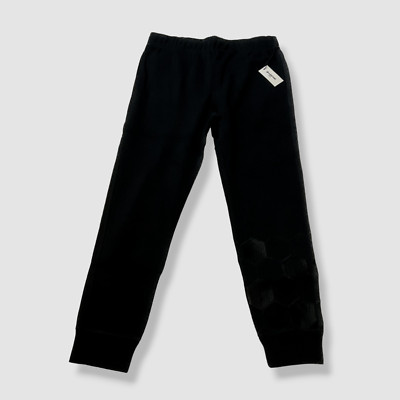 $95 Lotto Men's Black Soccer Embroidered Jogger Pants Size Large